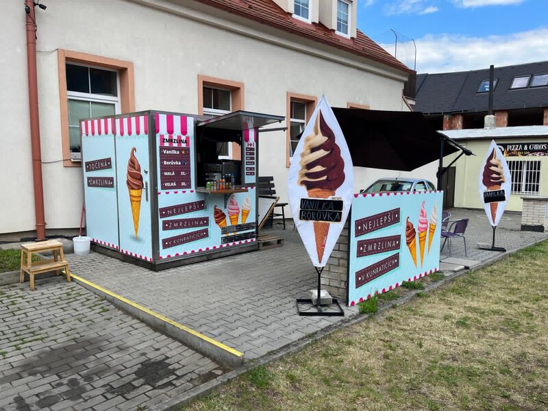 Prodej zmrzlinového stánku 10 m²